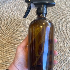 Grote sprayfles bruin