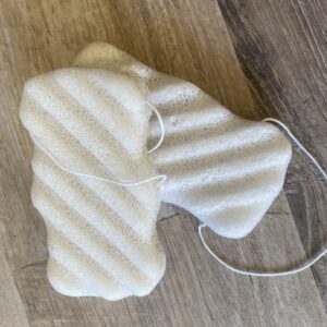 Konjac spons rechthoek