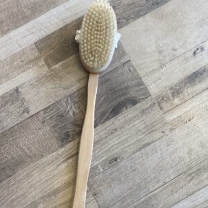 Houten douche borstel