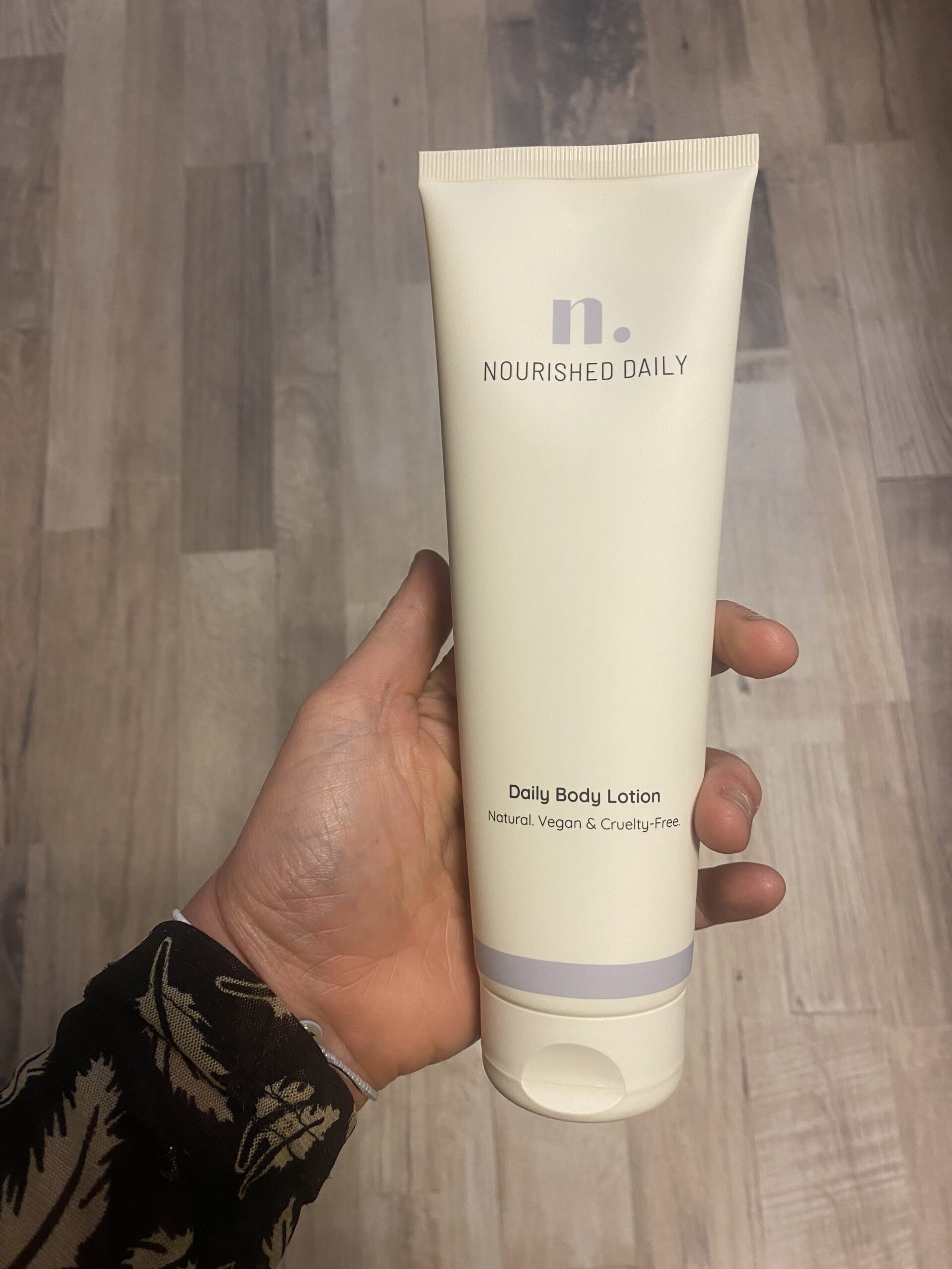 Nourished body lotion
