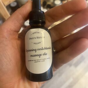 Spanningsverlichtende massage olie