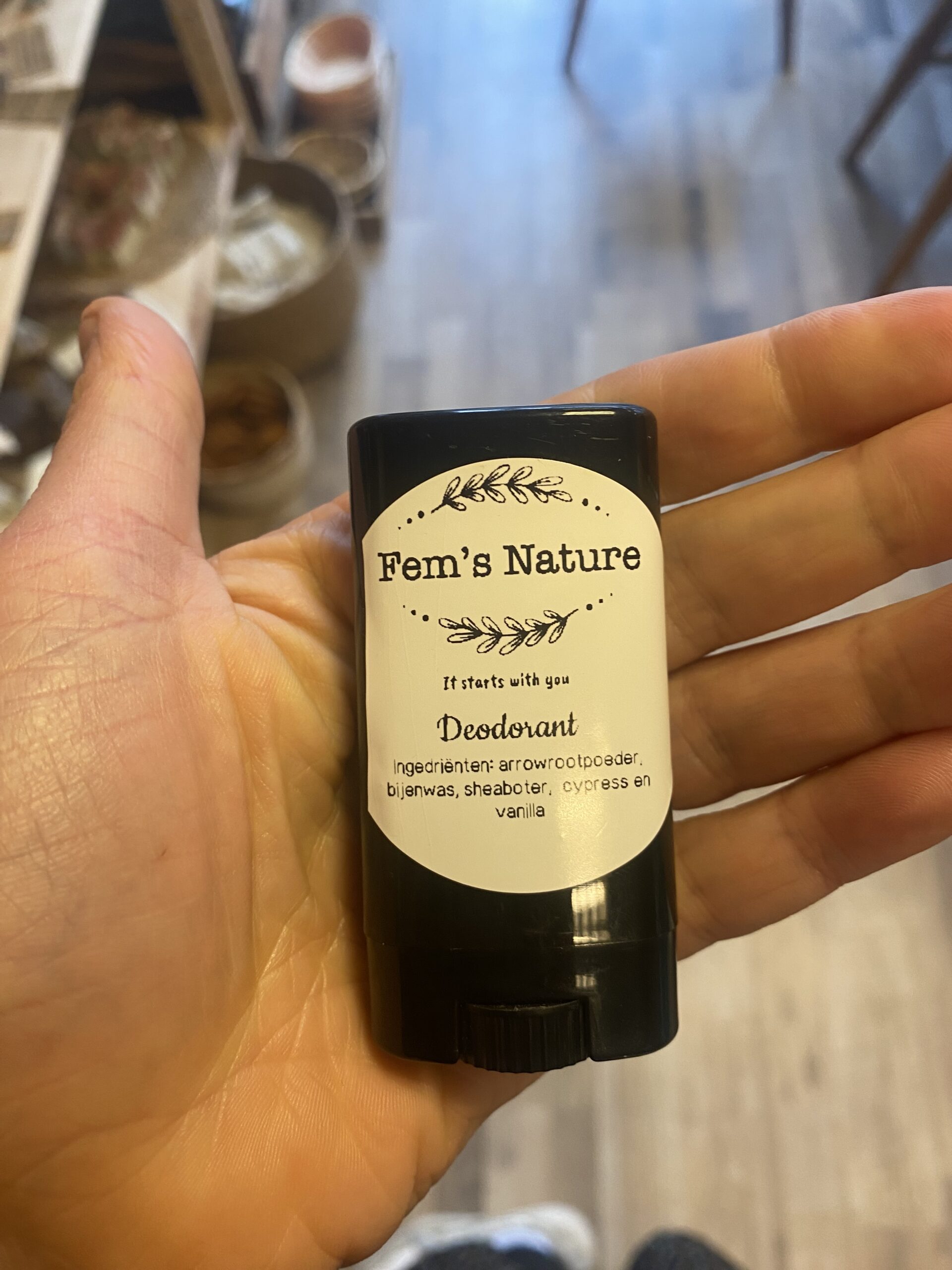 Deodorant vanilla cypress