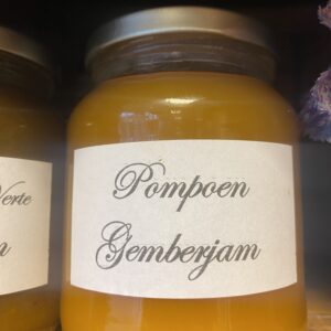 Pompoen gember jam