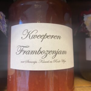 Kweeperen frambozenjam
