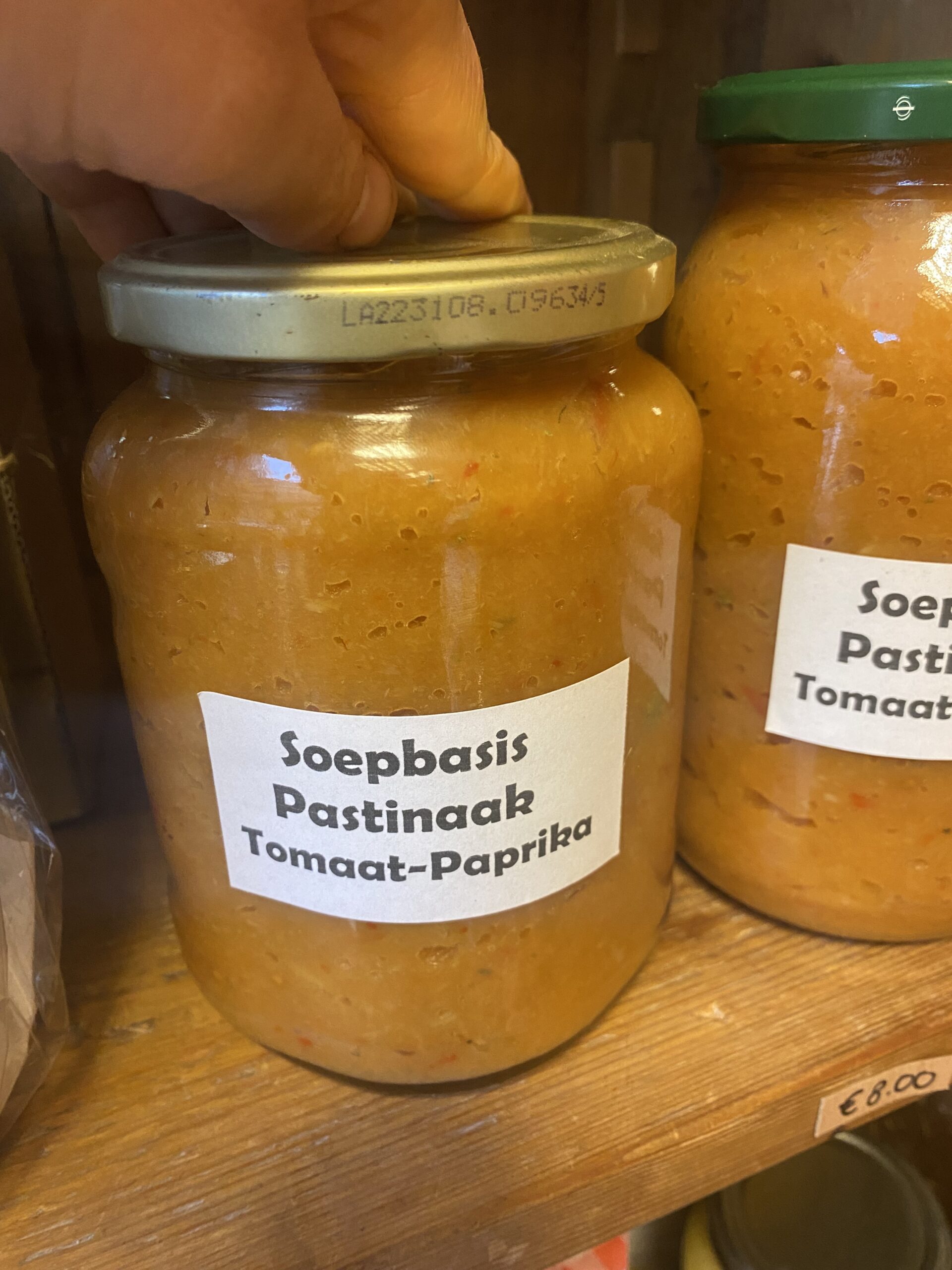 Soepbasis wisselend per seizoen