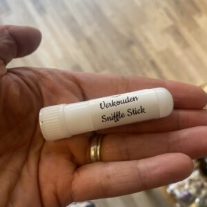 Sniffle stick verkoudheid