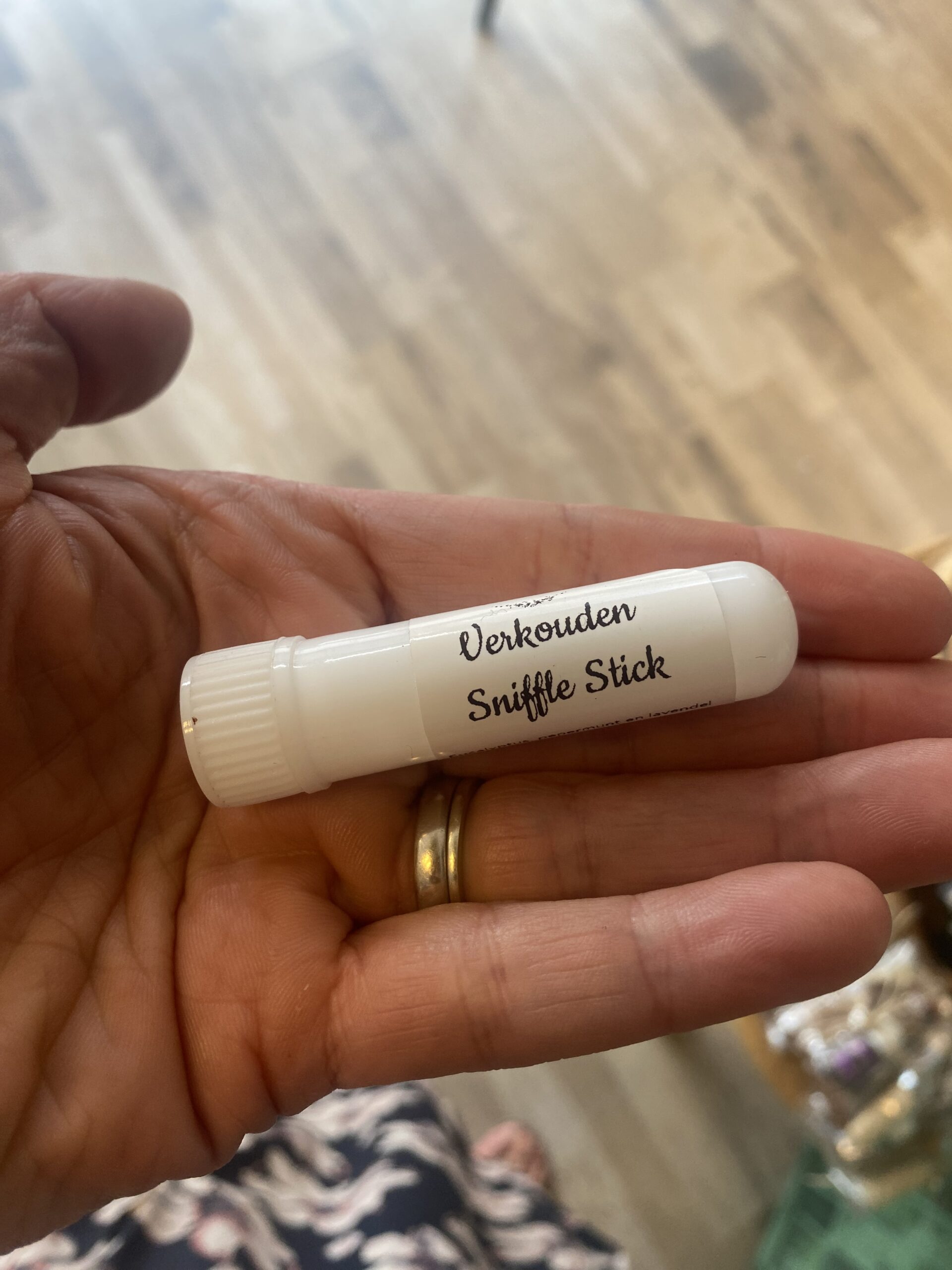 Sniffle stick verkoudheid