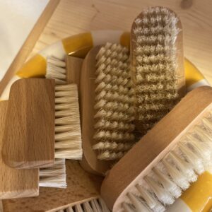 Sisal nagelborstel dubbel