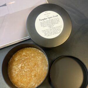 Pumpkin spice scrub