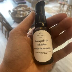 Massageolie voor Menstruatiekrampen
