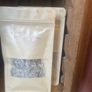 Gedroogde Biologische Salie