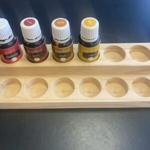 Houten olie organizer - enkel